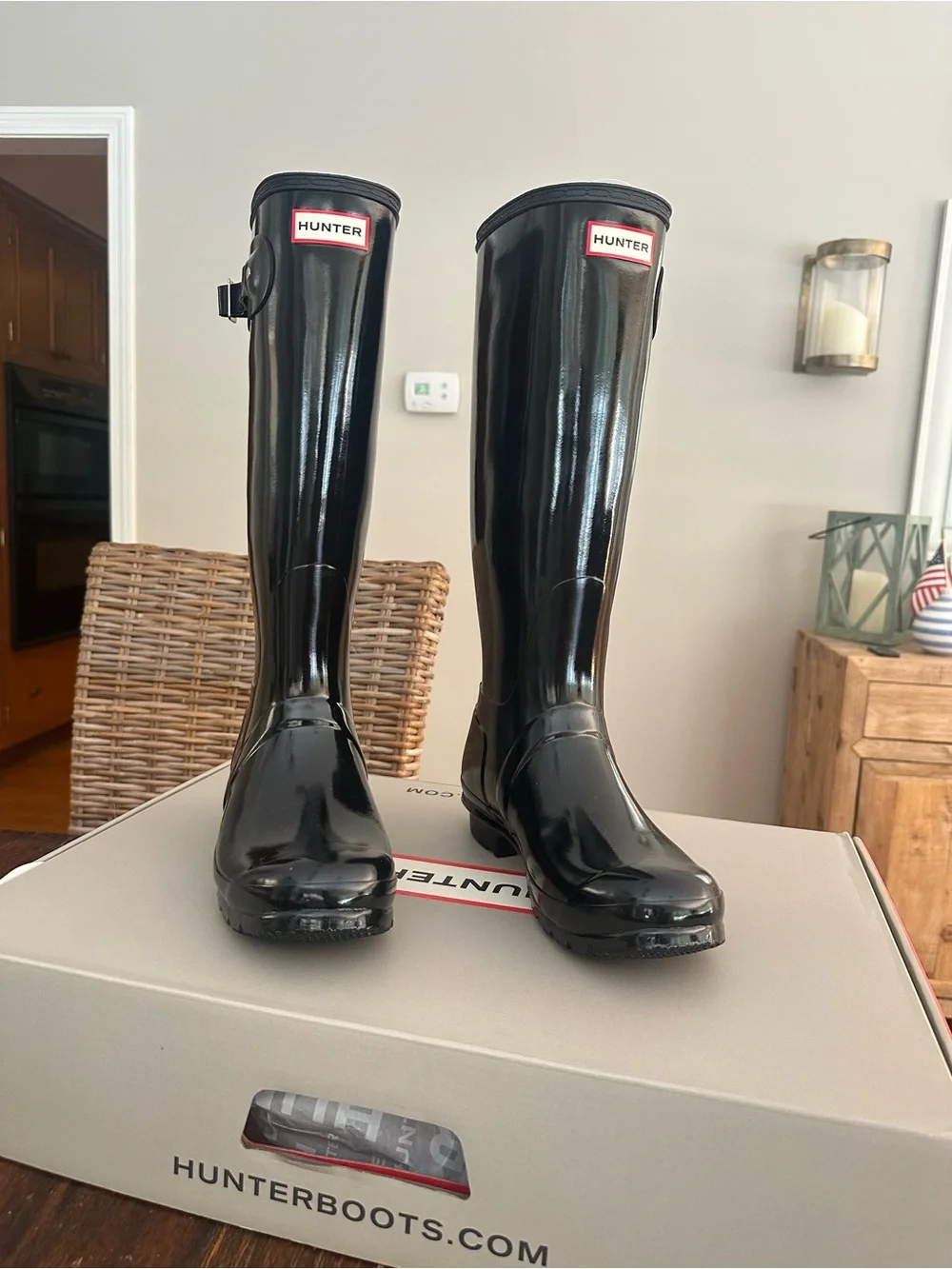 Hunter Original Tall Gloss Rain Boots